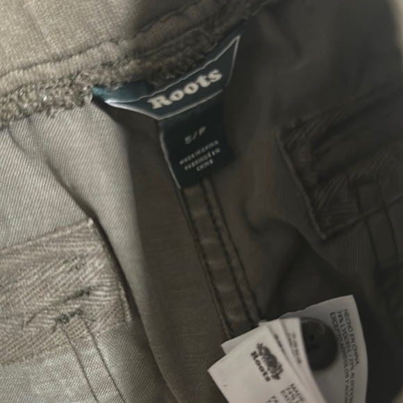 ROOTS LOUNGE WEAR SIZE S/P unisex Lyocell cargo pants - Picture 2 of 6